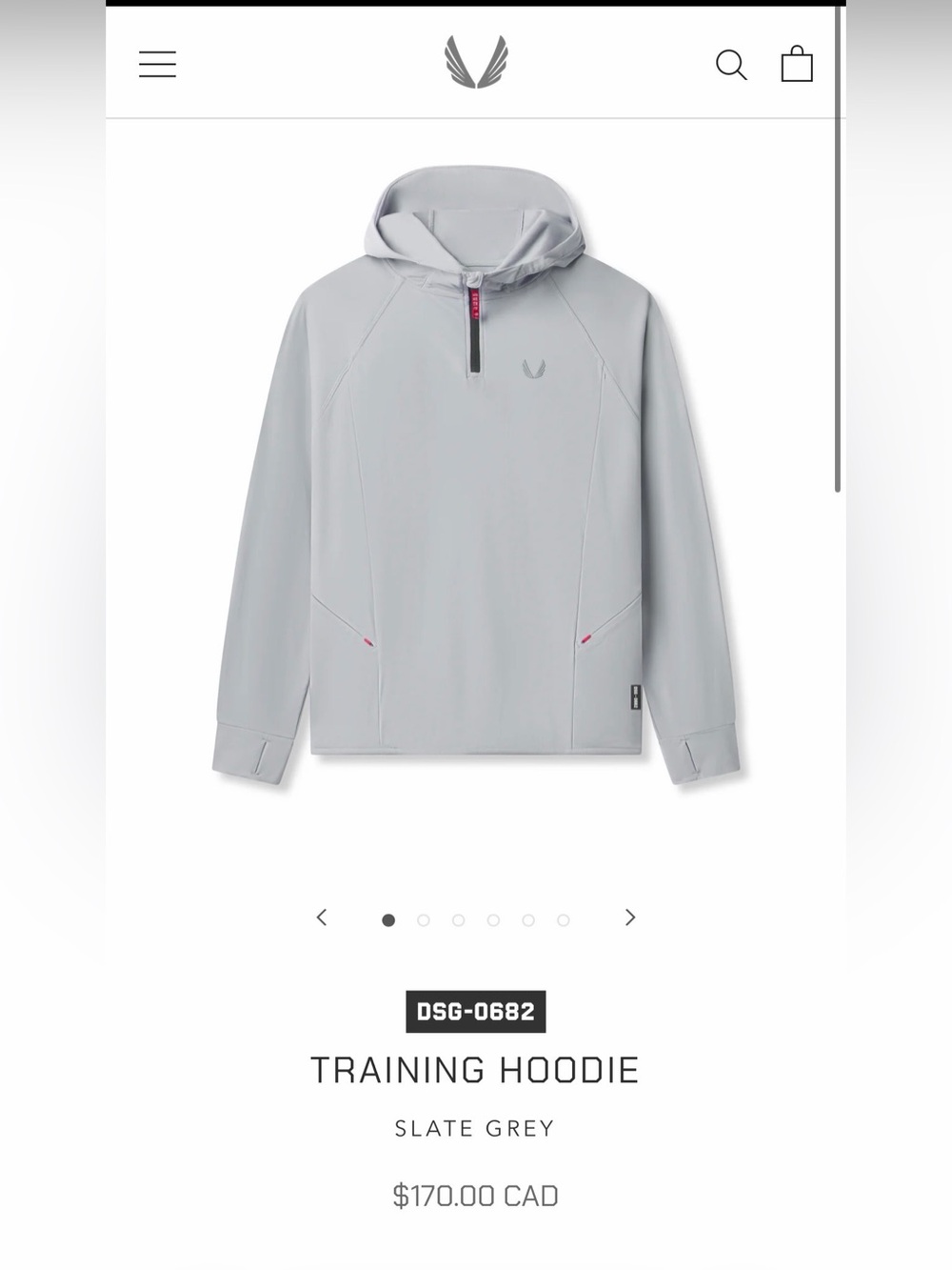 ASRV Training Hoodie - Slate Grey